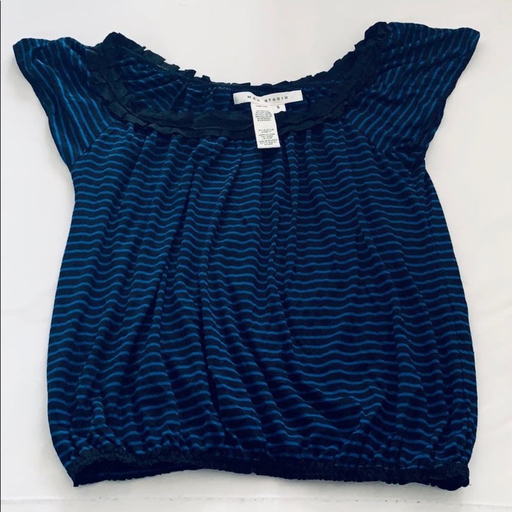 Max Studio Stripped T-Shirt